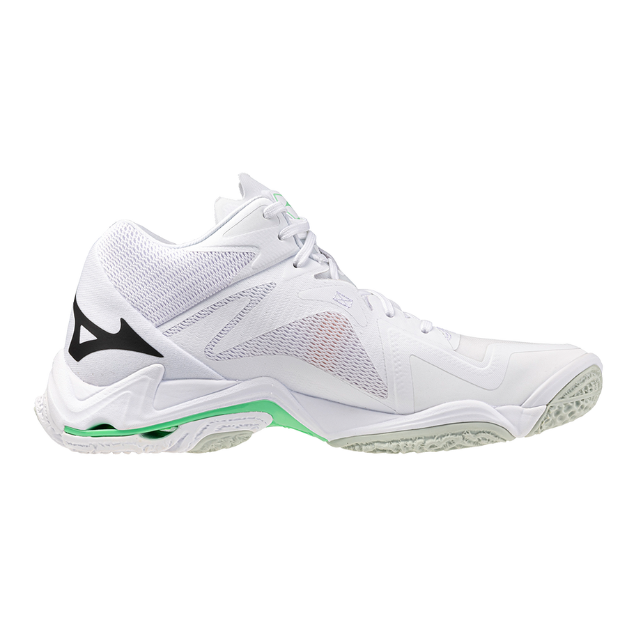 Mizuno WAVE LIGHTNING Z8 MID White/Black/Frozen Emerald